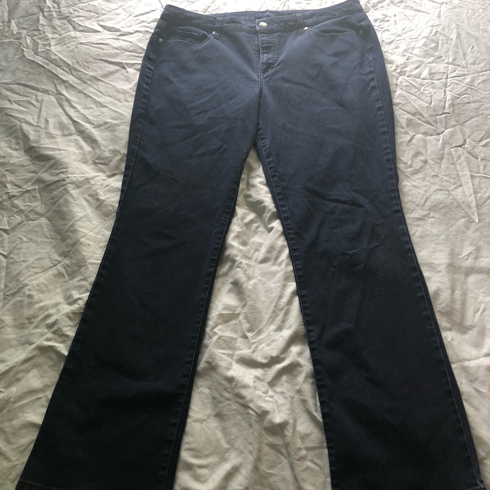 Bandolino, Sz.16, Navy boot cut women’s pants